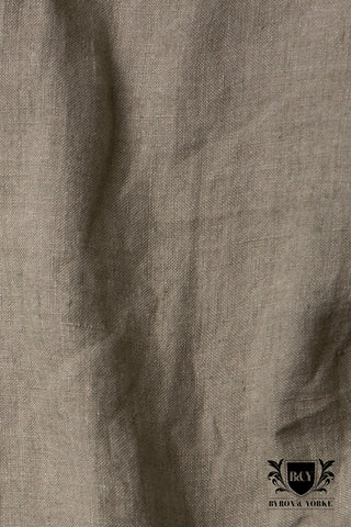 B&Y Taupe Linen Microfibre Tea Towel