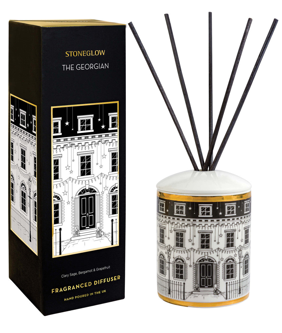 Stoneglow Ceramic Diffuser, The Georgian