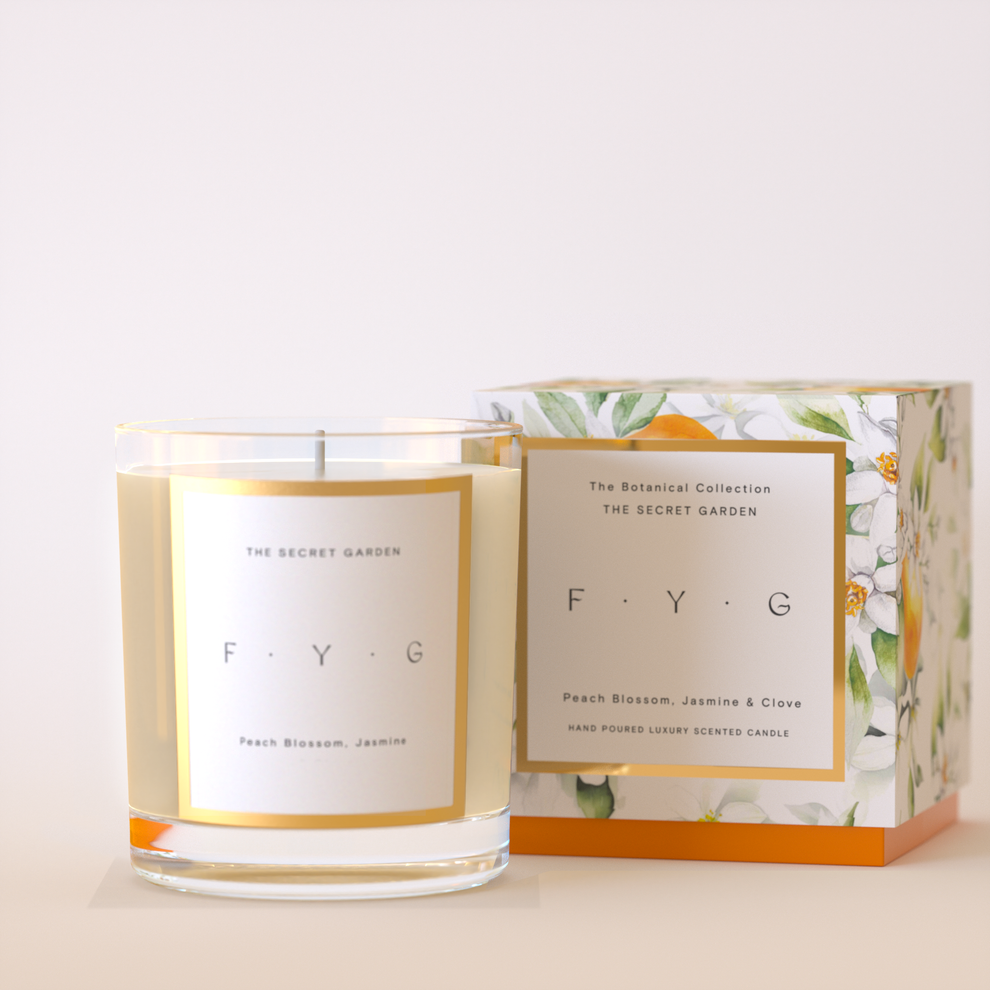 FYG Botanicals Candle, The Secret Garden