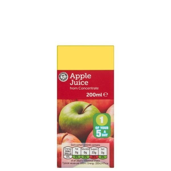 ES applejuice cartons 24pk x 200ml