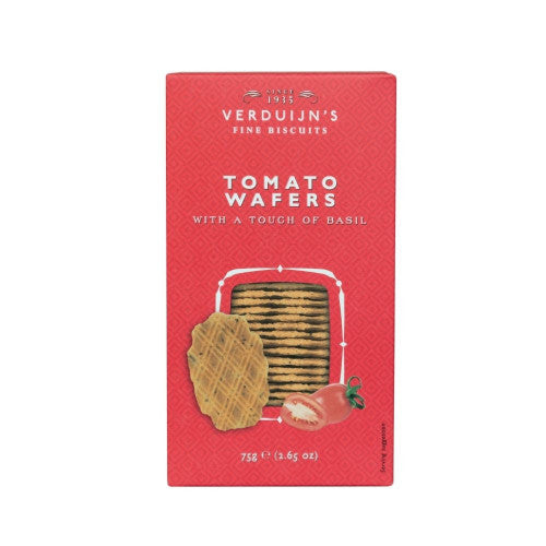 Verduijn's Tomato and Basil Wafers 75g