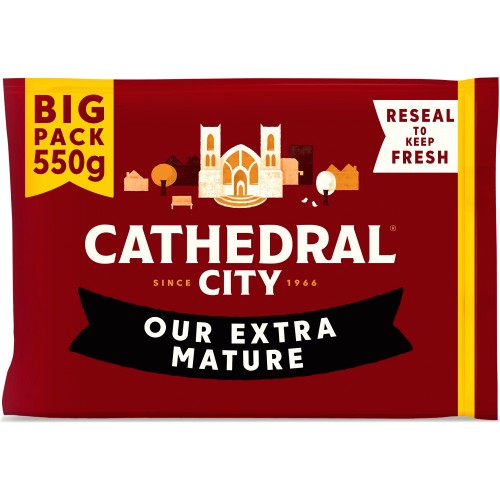Cathedral City Extra Mature 550g