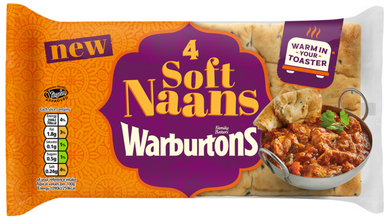 Warburtons soft Naans