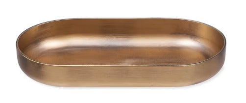 GTC Novello tray antique brass