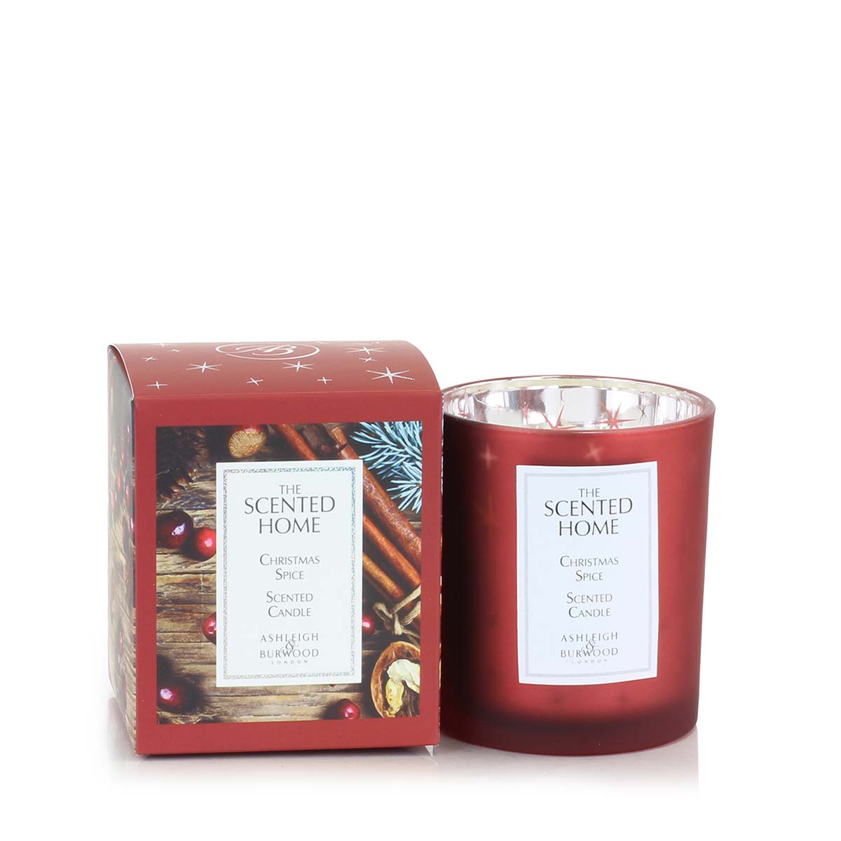 A&B Christmas Spice Jar Candle 225g