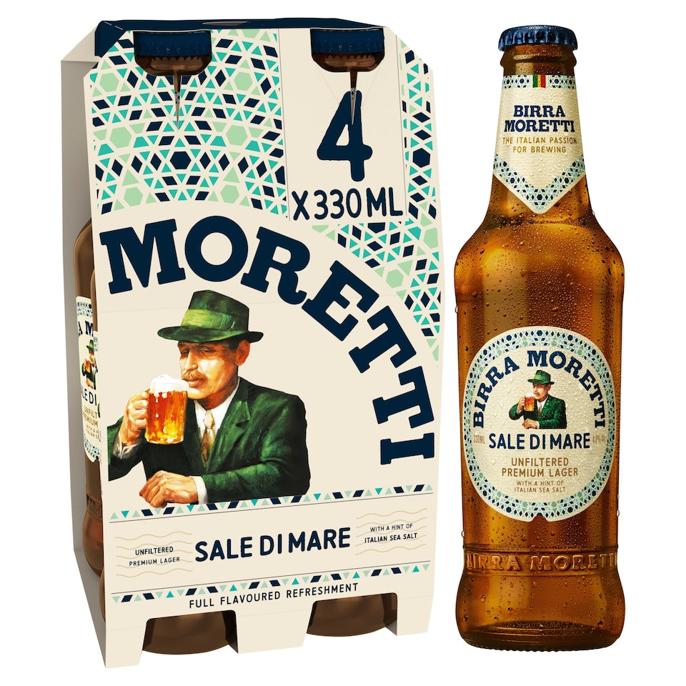 Birra Moretti Sal De Mare 4 x 330ml 1.6%