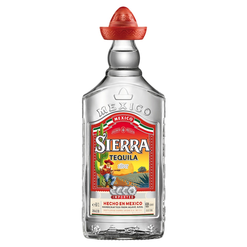 Sierra Tequila Blanco 50cl 38%