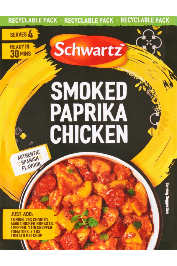 SCHWARTZ SMOKED PAPRIKA CHICKEN