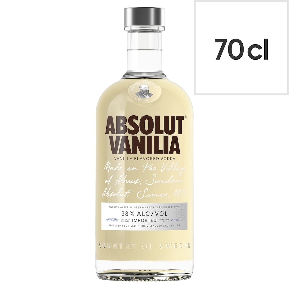 Absolut Vanilia Vodka 70cl 38%