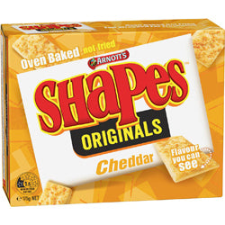 Arnott's Shapes Originals - Cheddar 175g