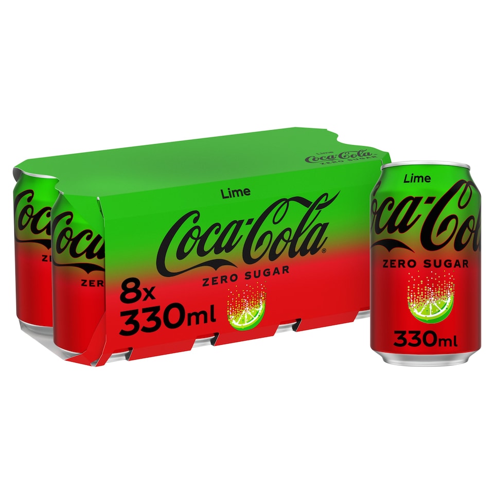 Coca-Cola Lime Zero 8 x 330ml