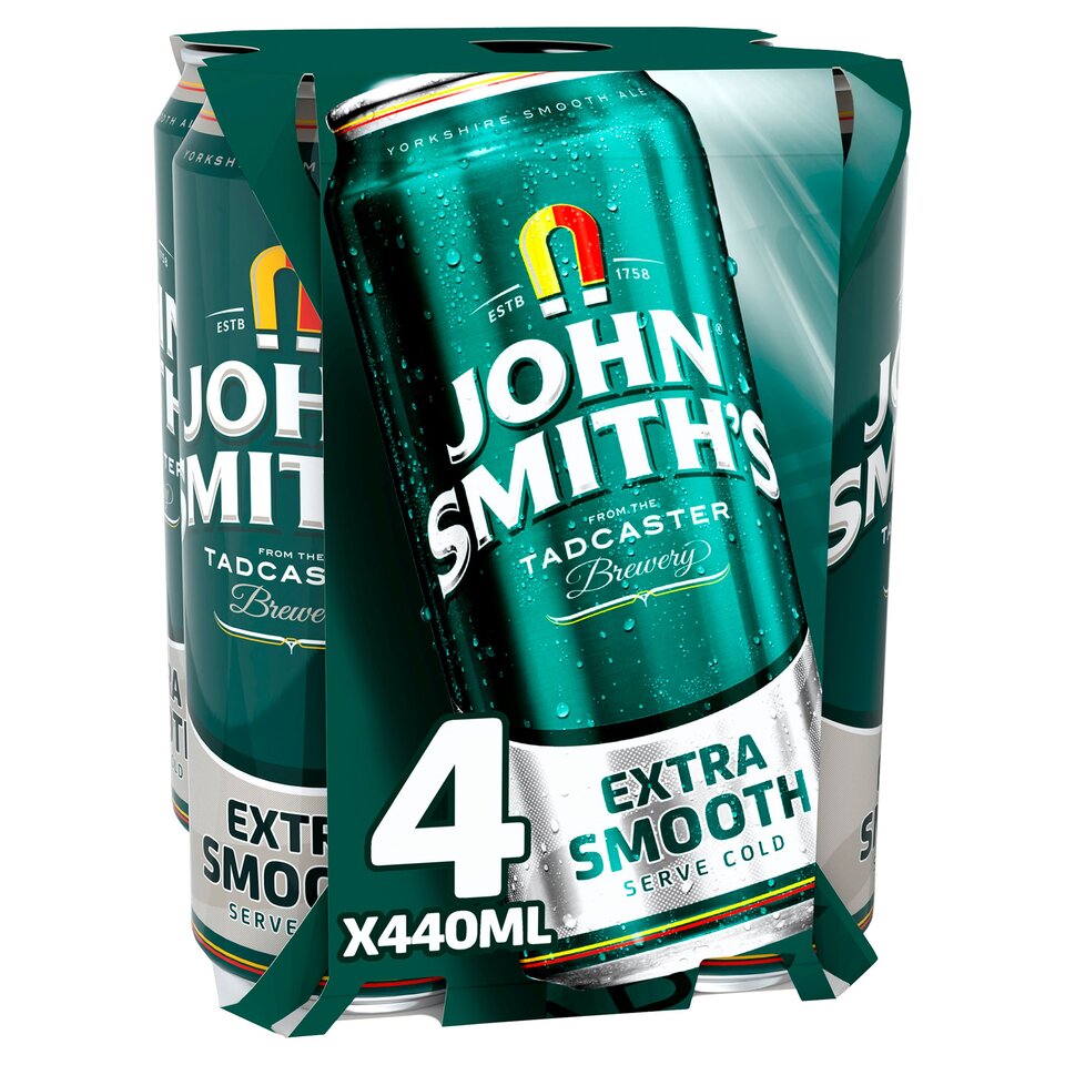 John Smiths Extra Can 4 x 440ml 3.4%