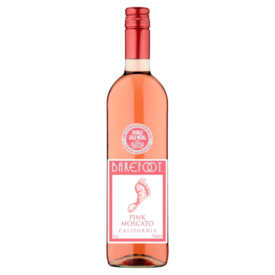 Barefoot Moscato Pink 75cl 9%