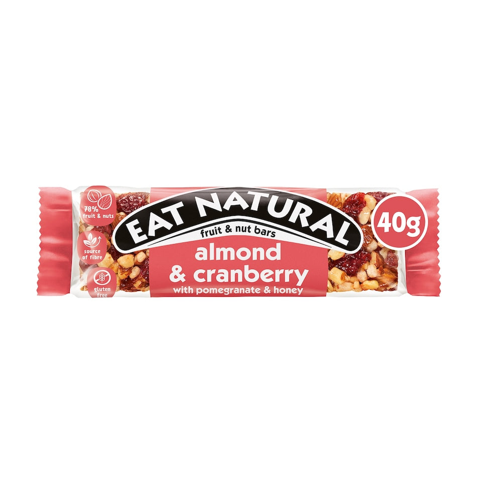 Eat Natural Fruit & Nut Almond Cranberry & Pomegrante 40g