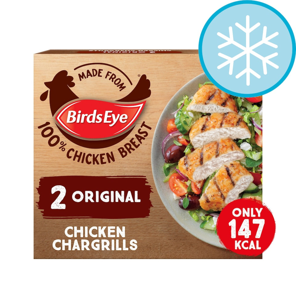 Birds Eye 2 Original Chicken Chargrills 170g