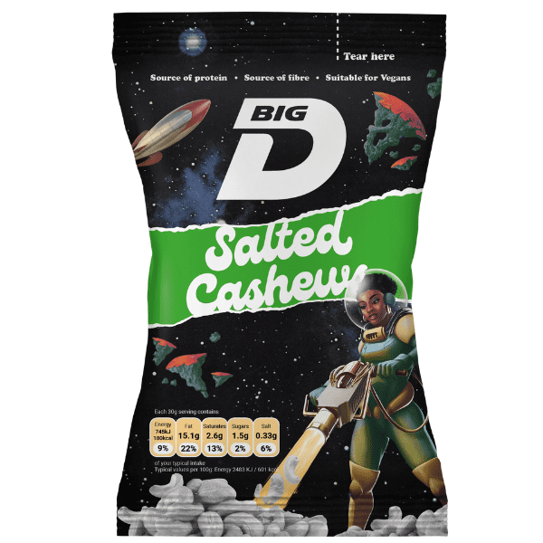 Big D Salted Cashews 90g