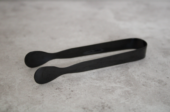 Black SS Tongs 11cm