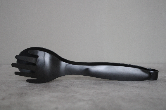 Black SS Tongs 20cm