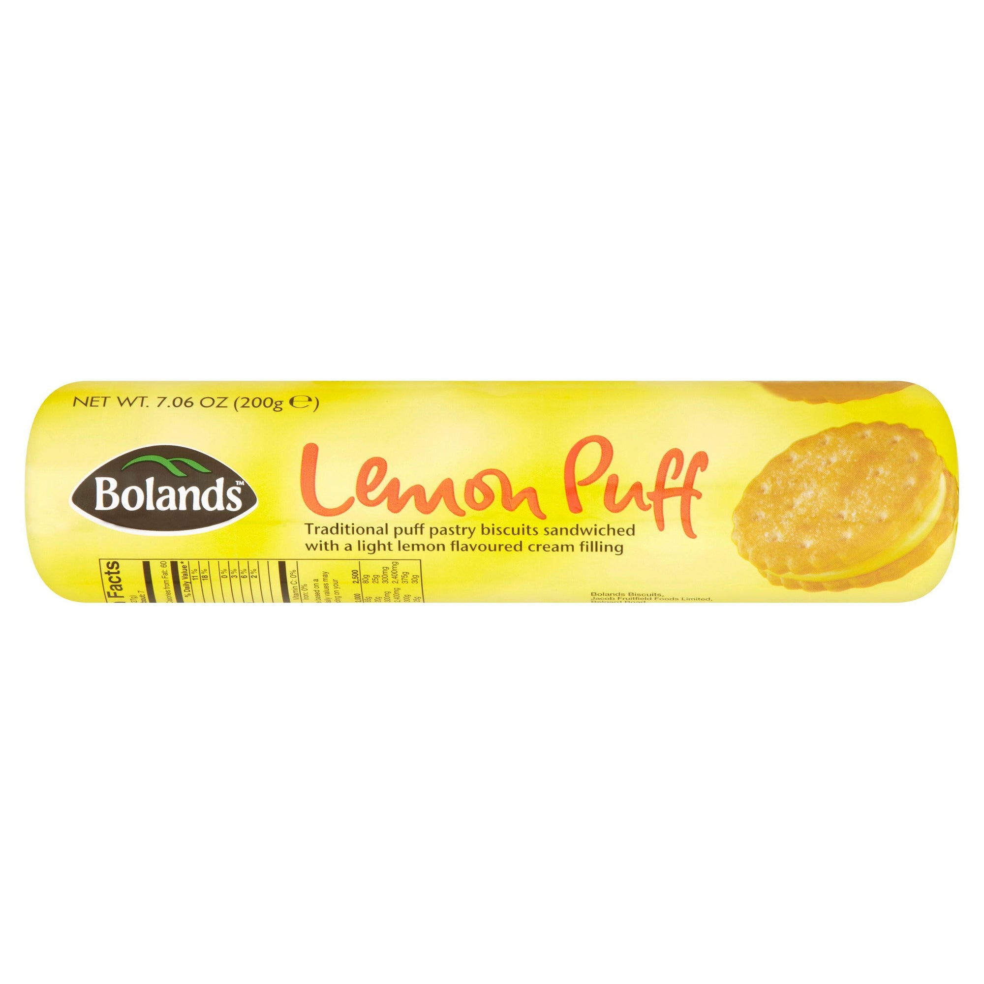 Bolands Lemon Puff Biscuits 200g