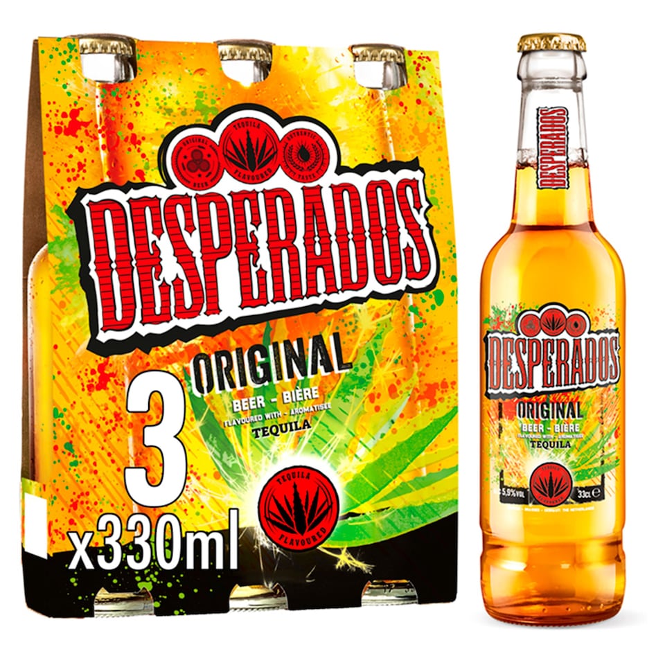 Desperados 3 x 330ml 5.9%