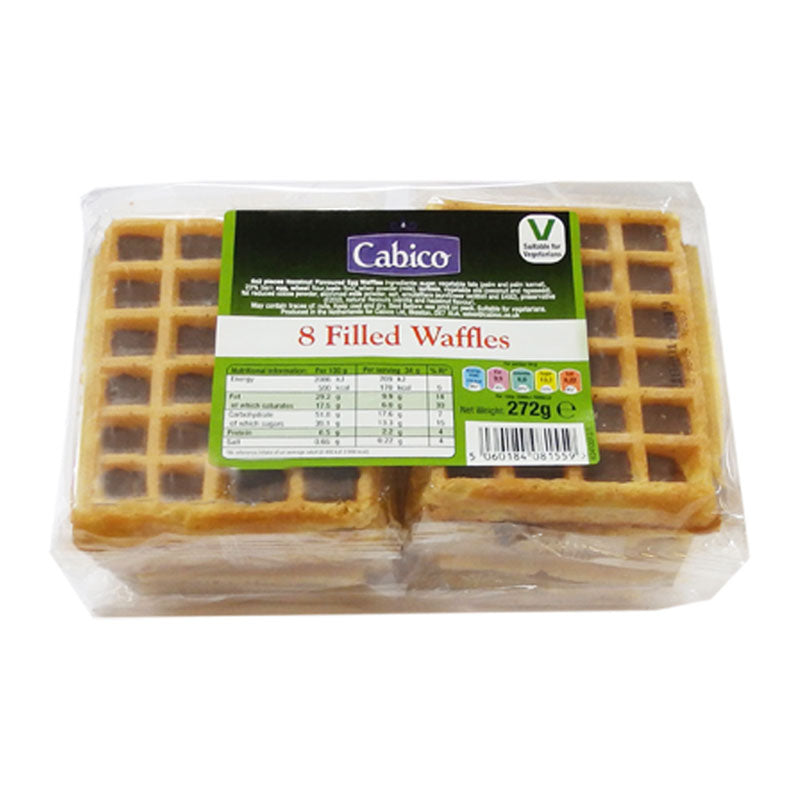 Cabico Chocolate Filled Waffles 8pk