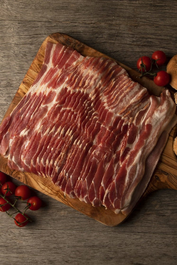 JM Unsmoked Streaky Bacon (price per kg)