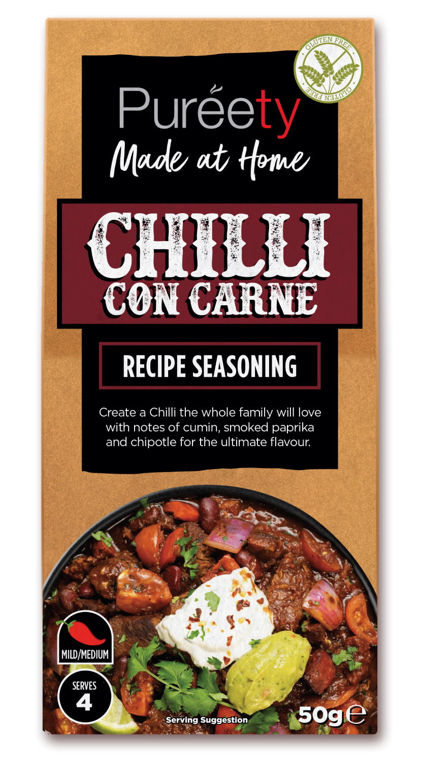 Pureety Chilli Con Carne Recipe Seasoning 50g