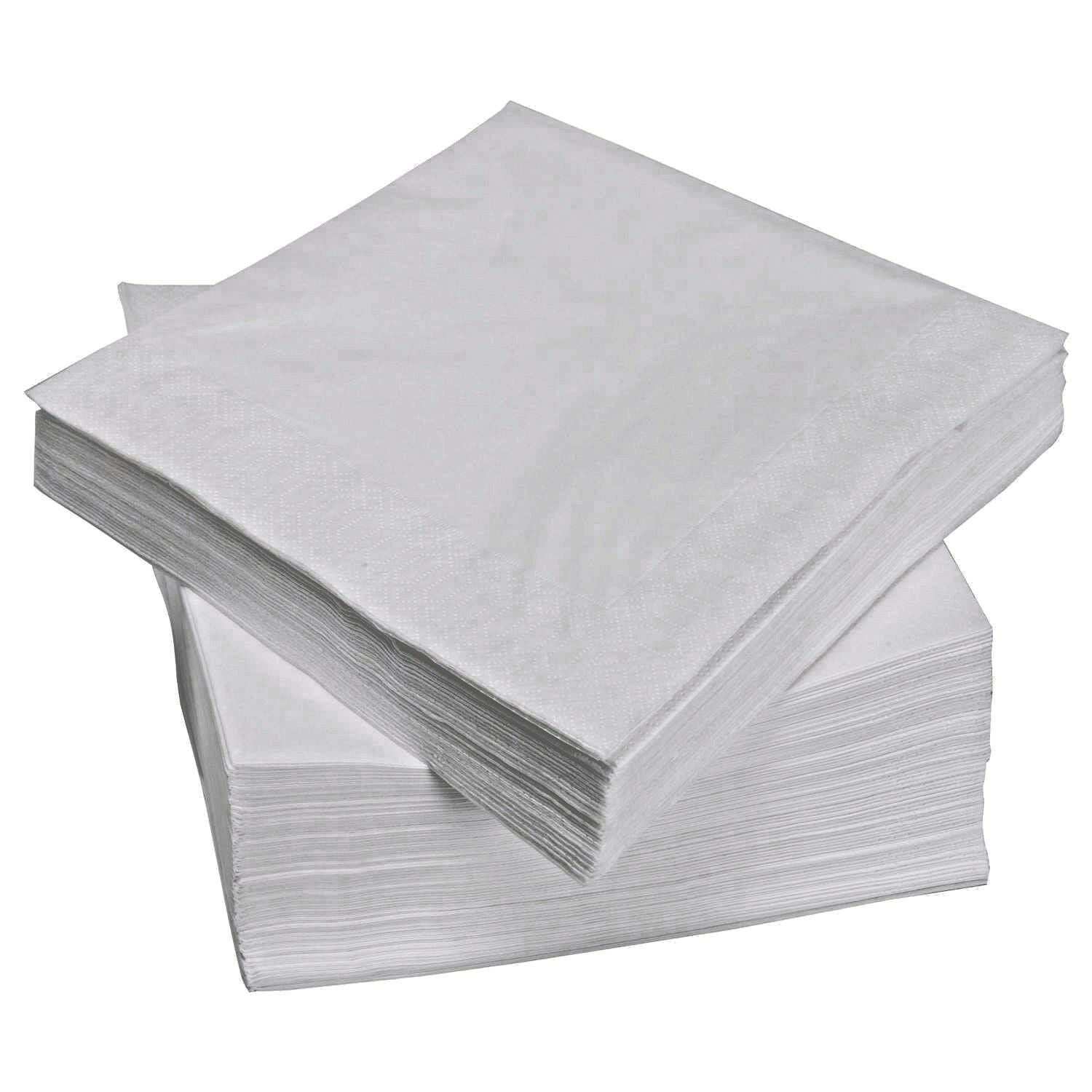 Papstar 25cm Napkins Royal White x 20