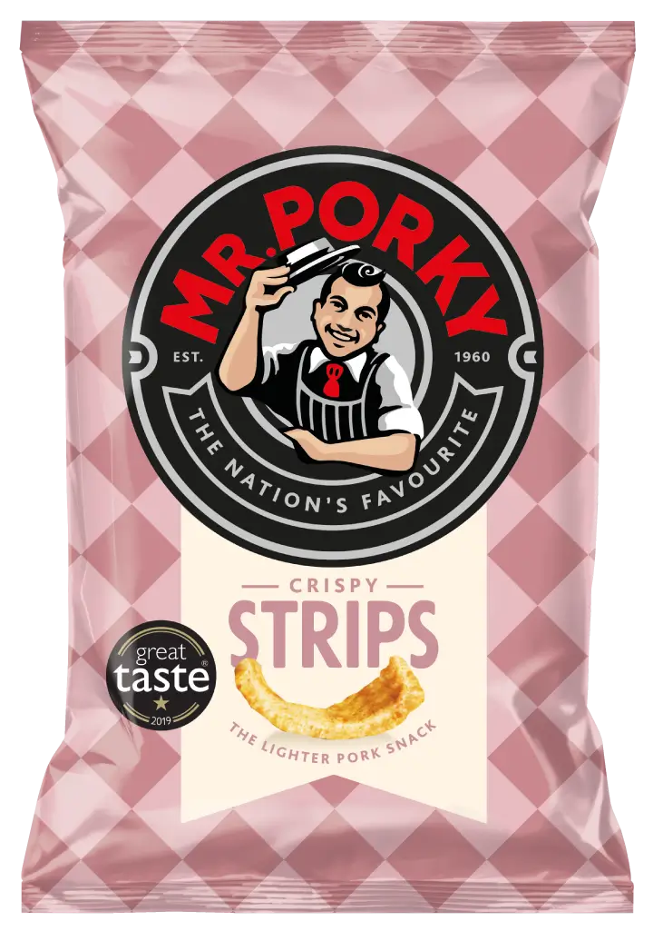 Mr Porky Crisps Chrispy Strips 35g