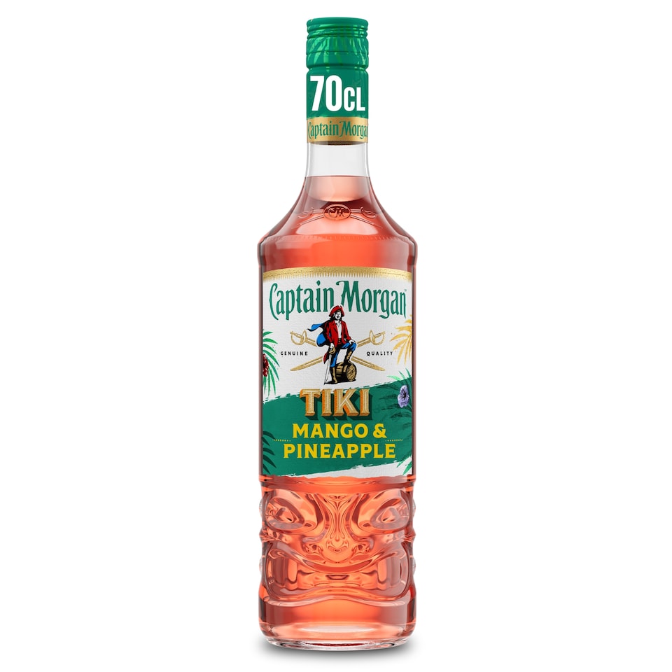 Captain Morgan Tiki Mango & Pineapple Rum 70cl 25%