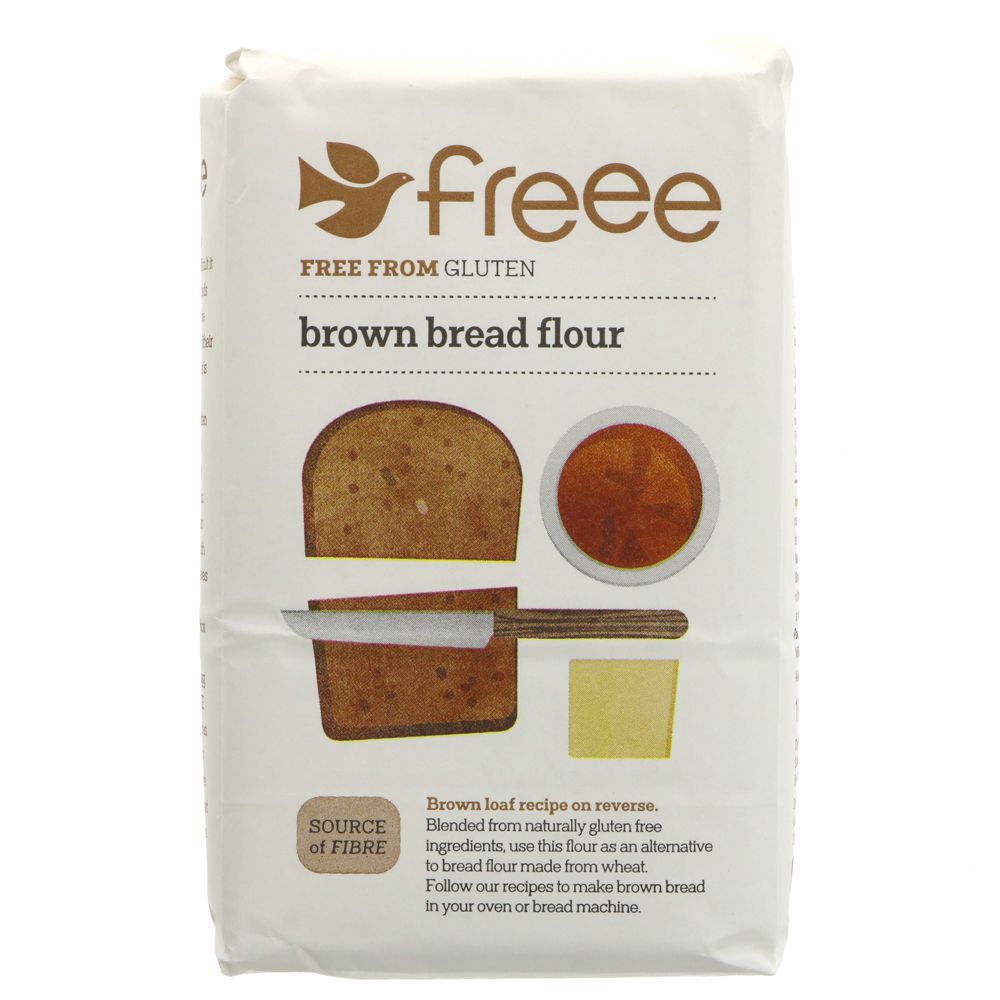 Doves Farm Gluten Free Brown Bread Flour 1kg