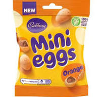 Cadbury Orange Mini Eggs 80g