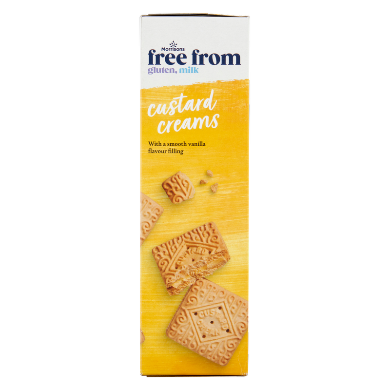 Morrisons Free From Custard Creams 125g