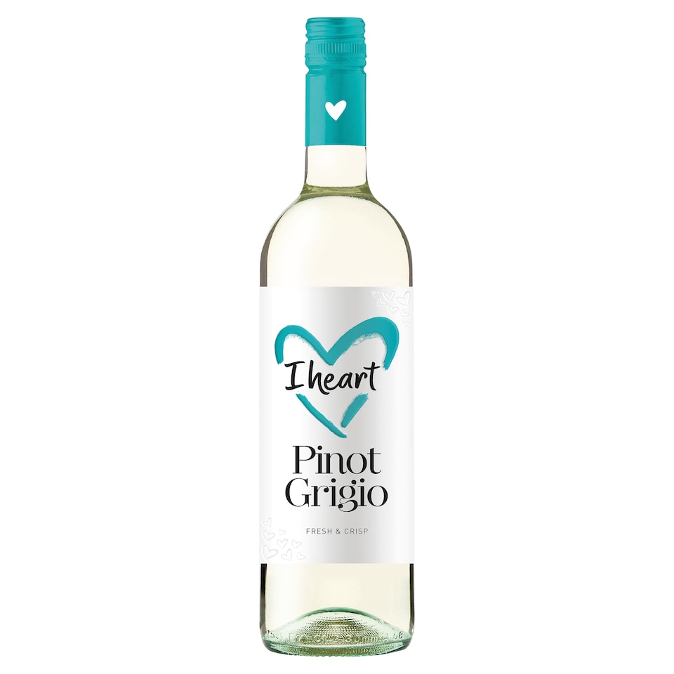 I Heart Wines Pinot Grigio 75cl 10.5%