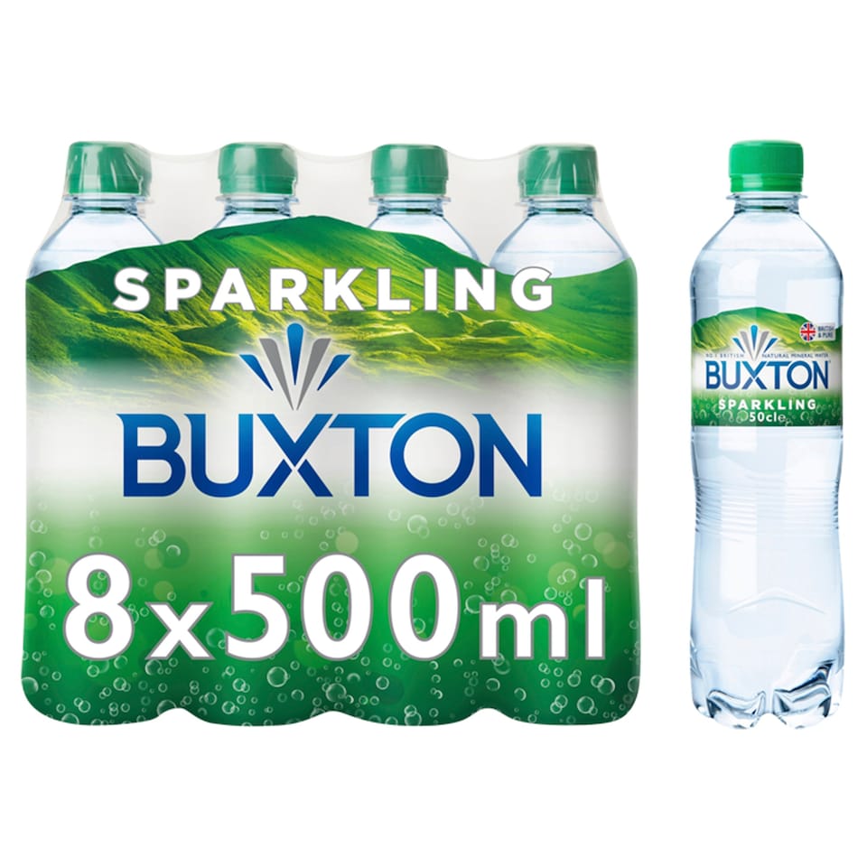 Buxton Sparkling Multipack 8 x 500ml