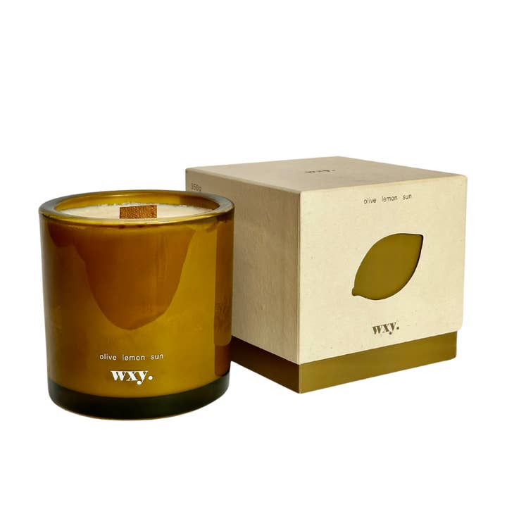 WXY Roam Candle Olive Lemon Sun