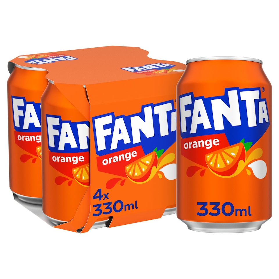 Fanta Orange 4pack