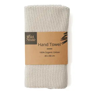 WS Organic Cotton Hand Towel Sand