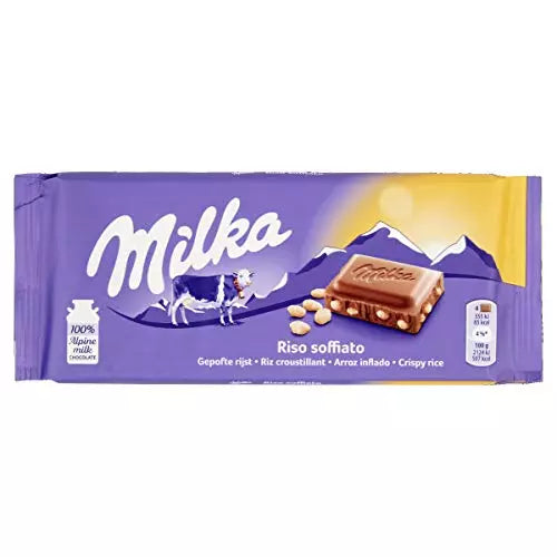 Milka Crispy Rice 100g