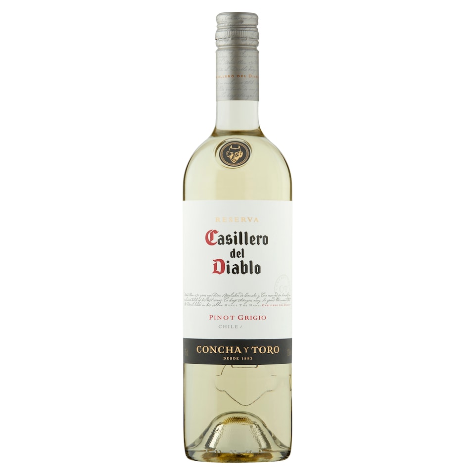 Casillero Del Diablo Pinot Grigio White Wine 75cl 12%