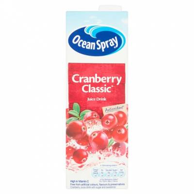 Ocean Spray Classic Cranberry Juice 1Litre