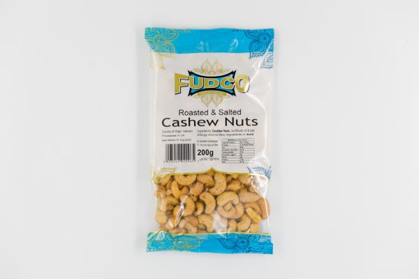Fudco Roasted  Salted Cashew Nuts 200g