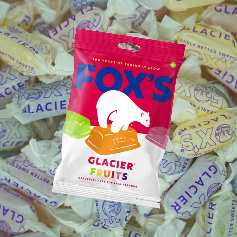 Fox's Glacier Fruits 100g PMP1.00