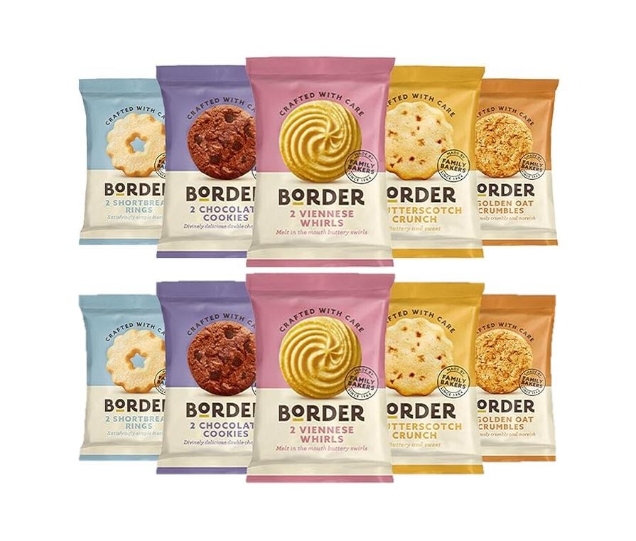 Border Biscuits Top-up bag (10 packs of 2 biscuits)