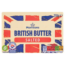 Morrisons Salted Butter British Butter 250g [761]