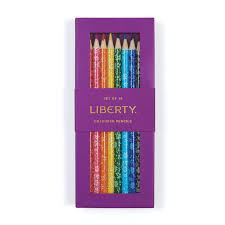 Liberty Set of 10 Coloured Pencils
