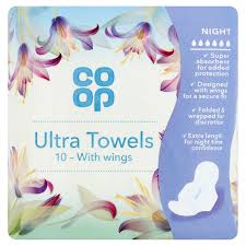 Coop Sanitary Towel Ultra Night 10pk