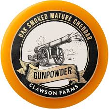 Clawson Farms Oak Smoked Cheddar Gunpowder 200g