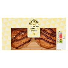 Morrisons Cream Choux Buns 2pk