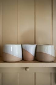 Stoneware Carafe Cup set of 4 - Milk White